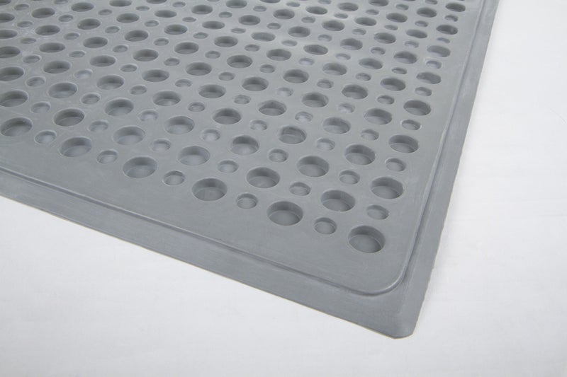 Petlinks Purr-fect Paws Multipurpose Cat Litter Mat - Gray, Medium,(Pack of 1) - Image 4